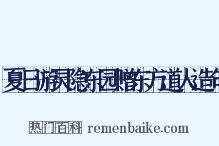 夏日游灵隐东园赠东方道人造句是什么意思的图片